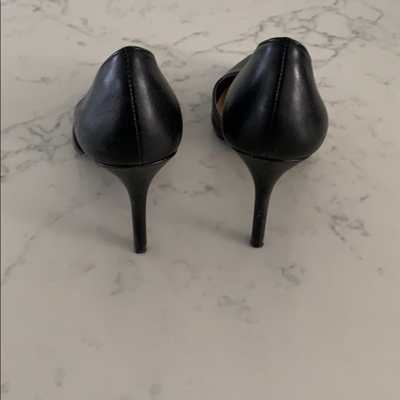 Leather Black Heels - Picture 4 of 6
